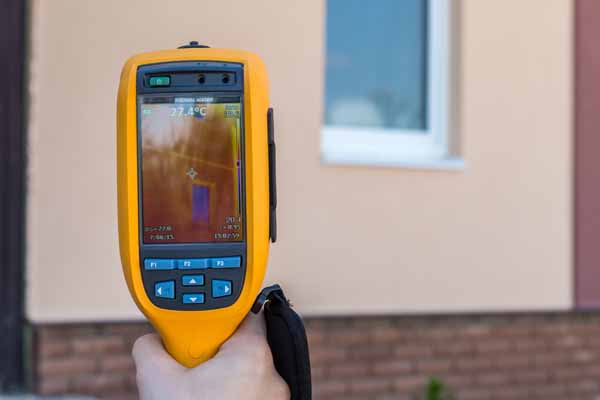 We use infrared scanners for home inspections in Hilliard Ohio