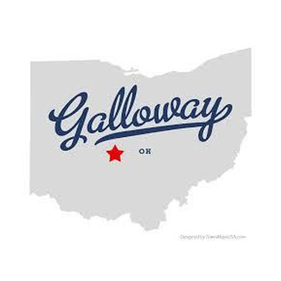 Map of Galloway Ohio